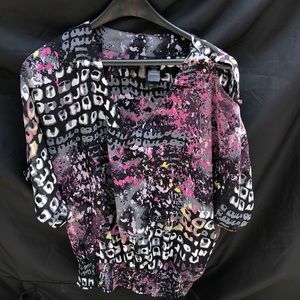 Blouson shirt.  Bisou bisou. medium